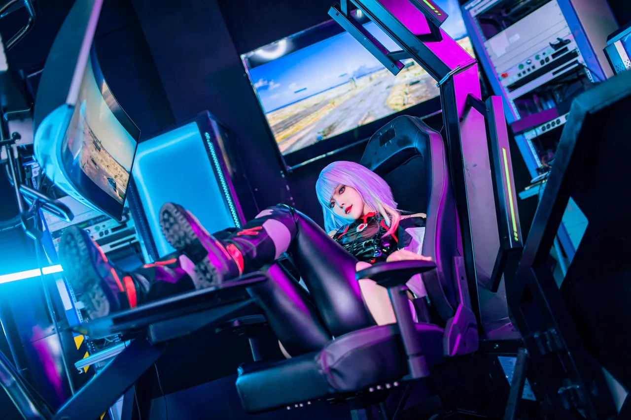 Natsuko夏夏子 - 赛博朋克边缘行者Lucy-erohere13.webp